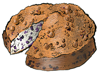 Blueberry Buckle illustration