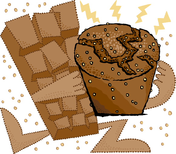 Chocolate Millet Muffin illustration