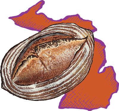 True North bread illustration